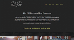 Desktop Screenshot of oldrichmondinn.com