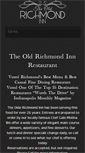 Mobile Screenshot of oldrichmondinn.com